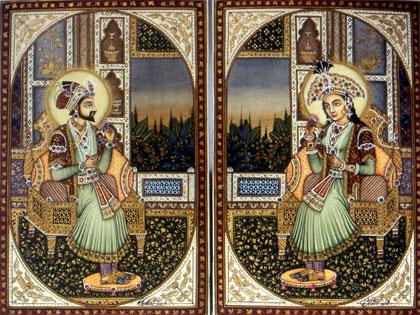  Shahjahan and Mumtaz Mahal.