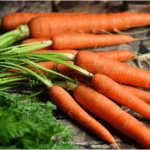 A bunch of carrots