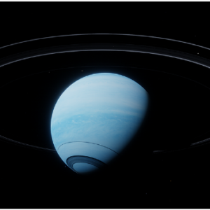 A close look of neptune