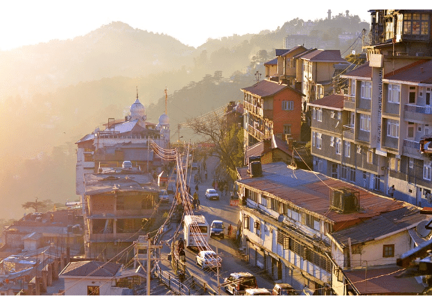 Sunrise in Shimla