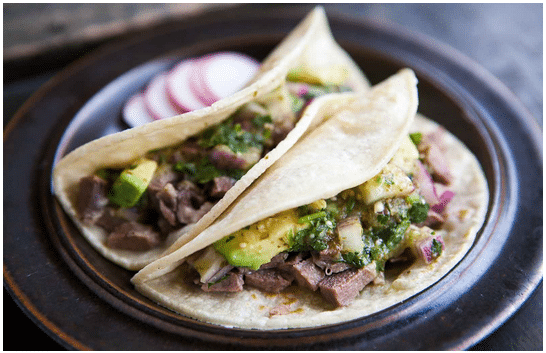 Tacos de lengua