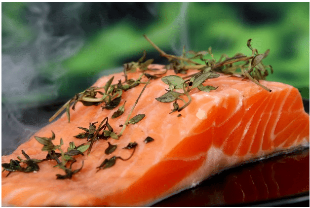 salmon meat