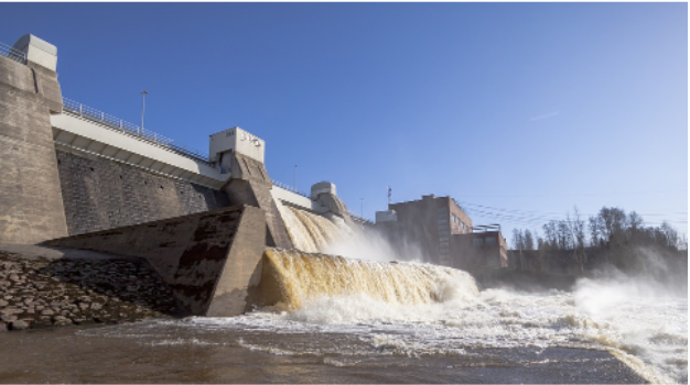 Tala hydroelectric plant raidak river