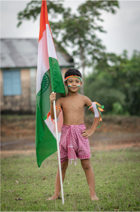 Indian tricolor flag