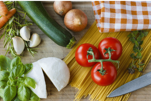 Pasta ingredients