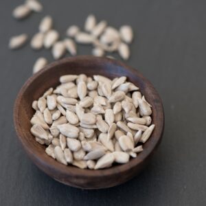 White sunflower seeds