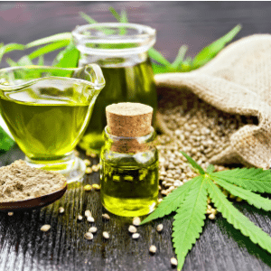 Hemp oil and hemp seeds