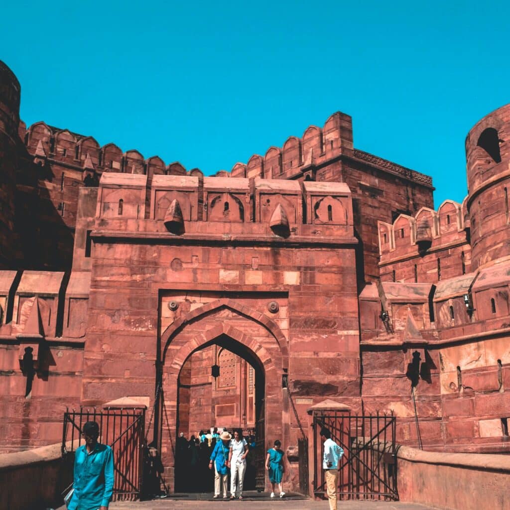 Agra Fort at its Elegance