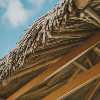 synthetic thatch roof